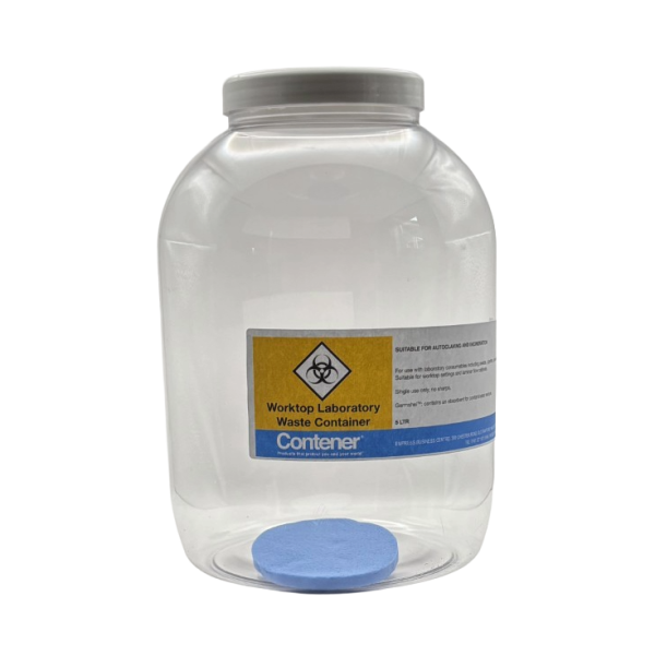 Powder Container Work Top Worktop Laboratory Waste Container 5 Litre - As Low As £4.00 - Contener ...